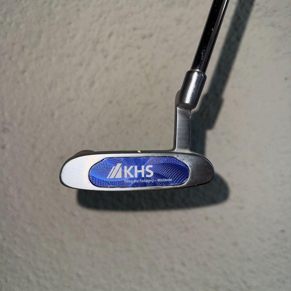 KHS Professional Blade Putter Golf Club Corporate Logo Right Handed